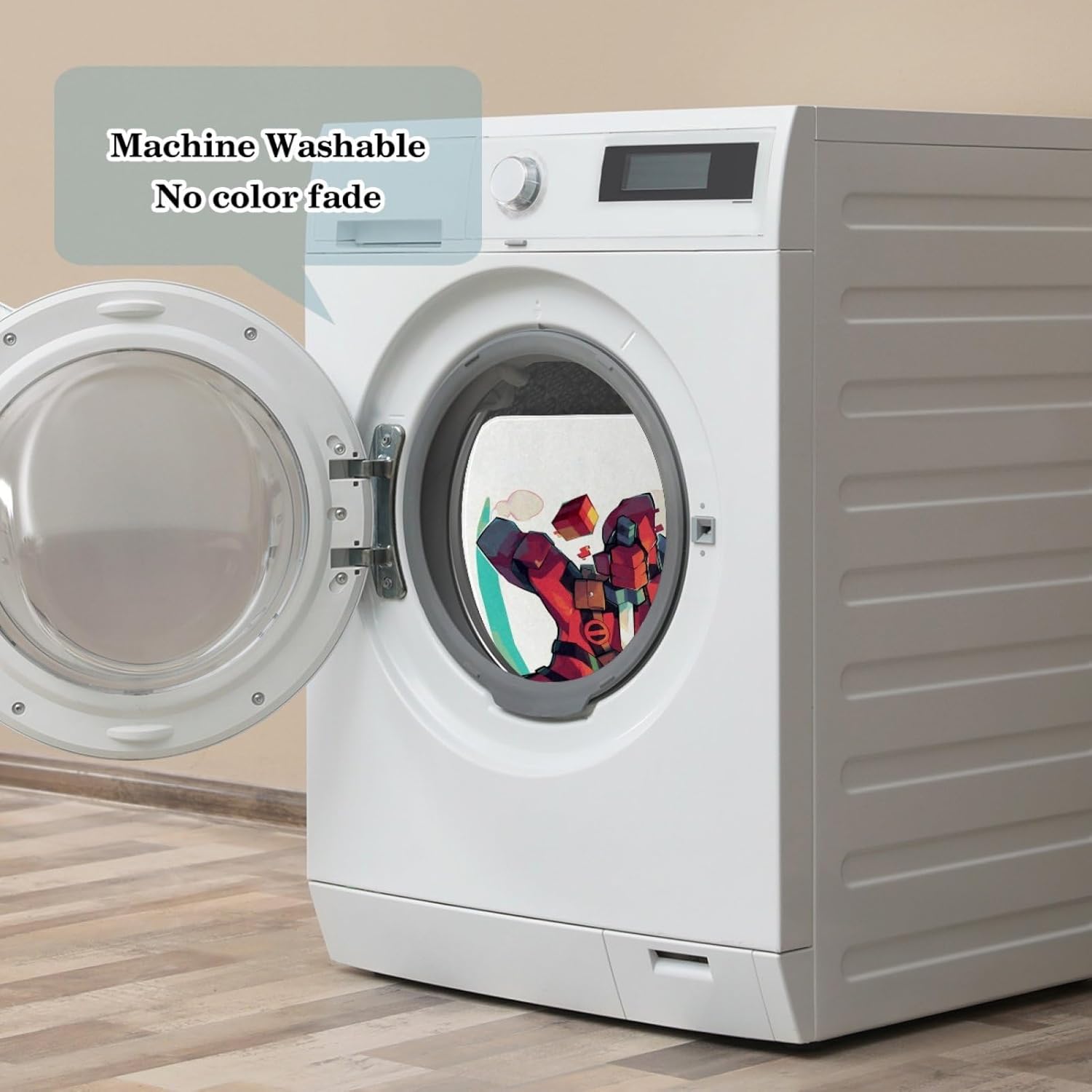 Deadpool Bath Rug - 3 Sizes Machine Washable