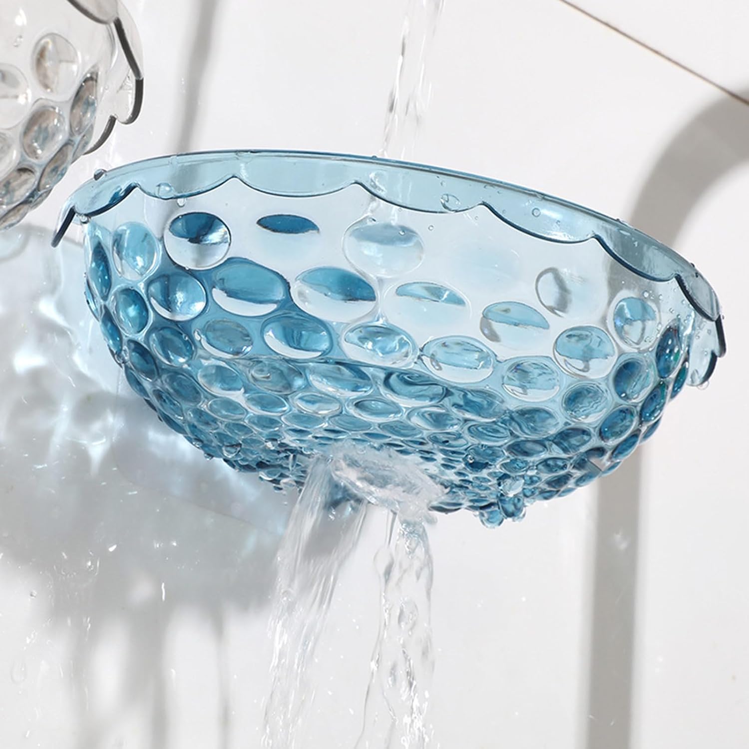 ZEPFJHE Wall Mounted Soap Dish Drain Holder