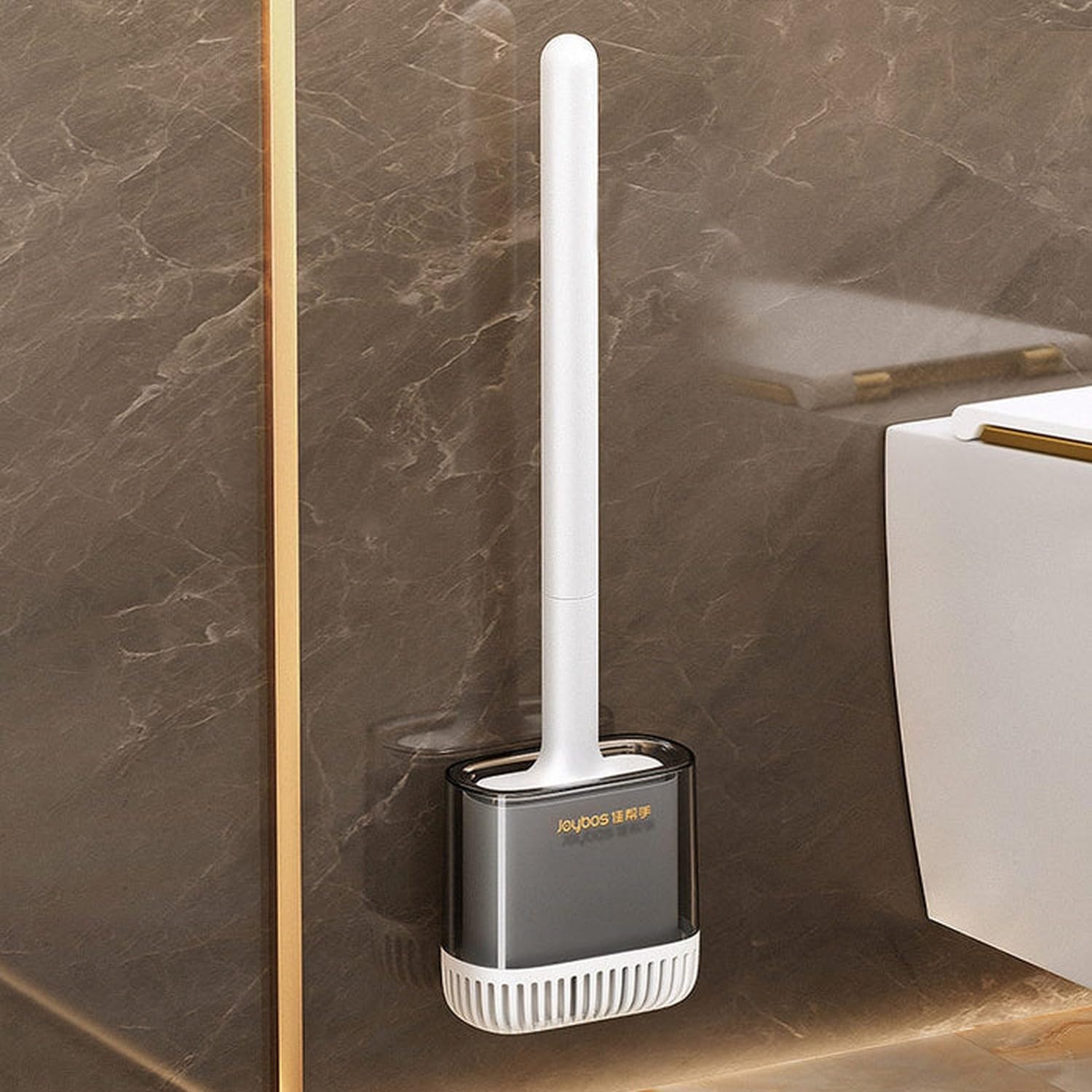 JOYBOS Toilet Brush with 38cm Base 10x6x38