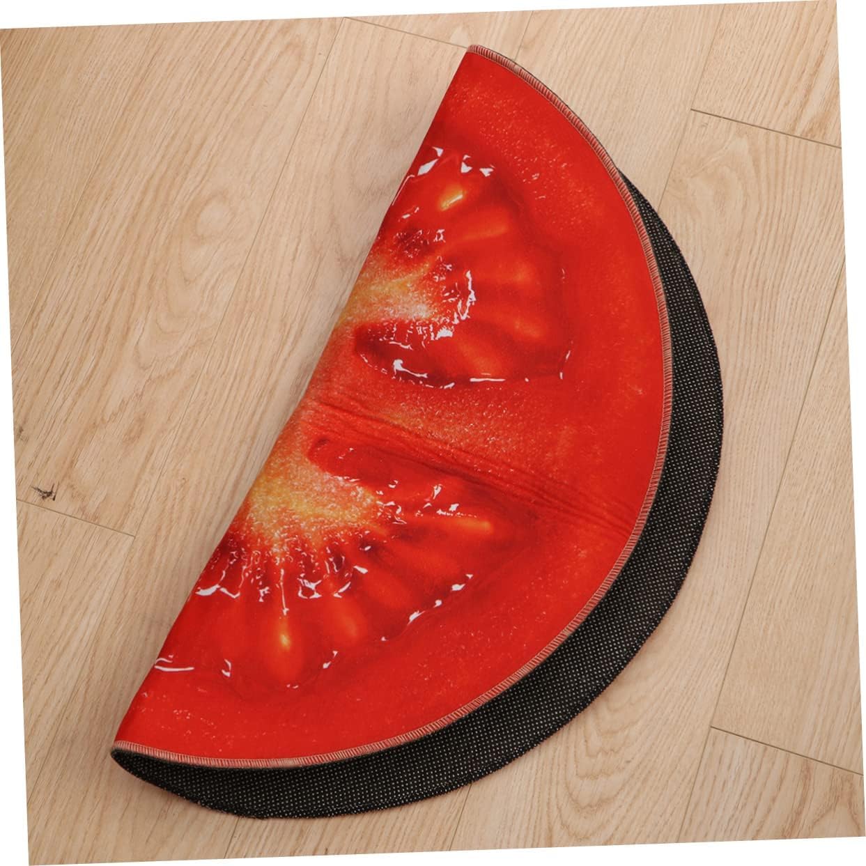 Round Non-Slip Foot Mat Water Absorbent for Living Room and Bathroom