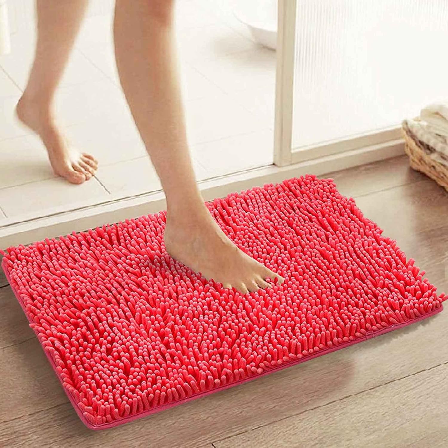 Scceatti Anti Fatigue Boho Bath Rug - 24x16In
