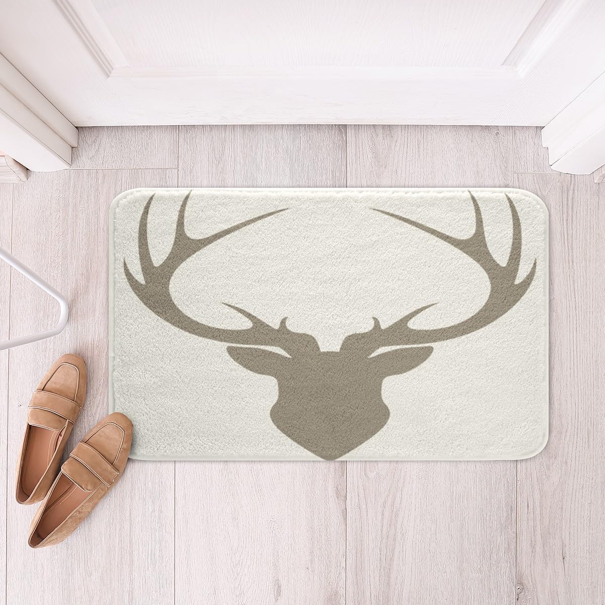 Jejeloiu Wild Animal Bath Rugs 16x24 Inch