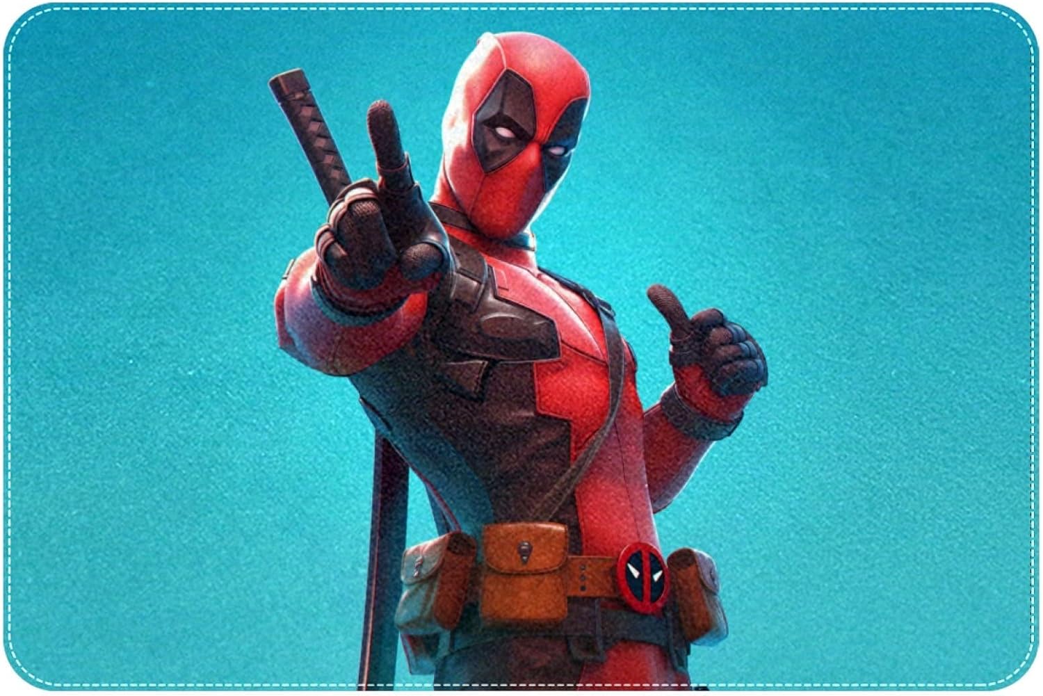 Deadpool Office Rugs - Durable Washable Floor Mat 60x40cm