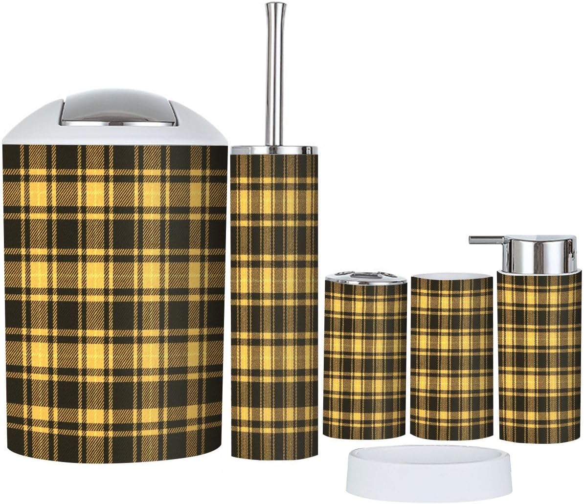 Boho Halloween Bathroom Accessory Set 6 Piece 1