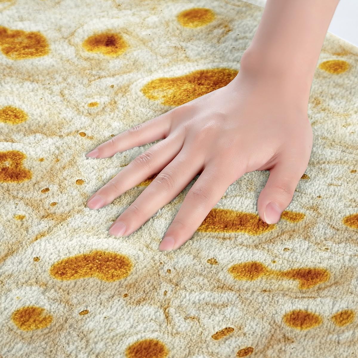 Feelyou Soft Fleece Bath Mat 16x24 Inch Non-Slip