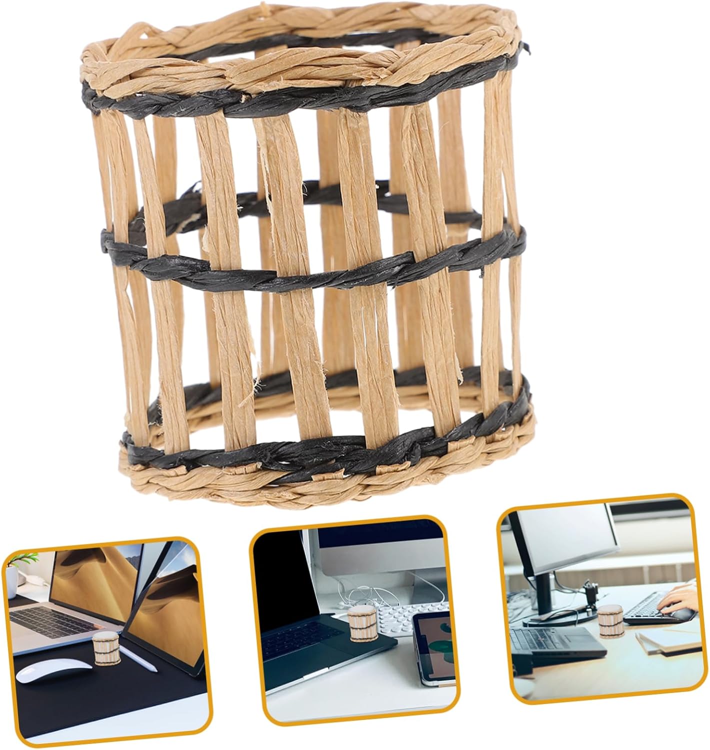 CONGARTENO Woven Cup Sleeve Holder for Glasses and Drinks