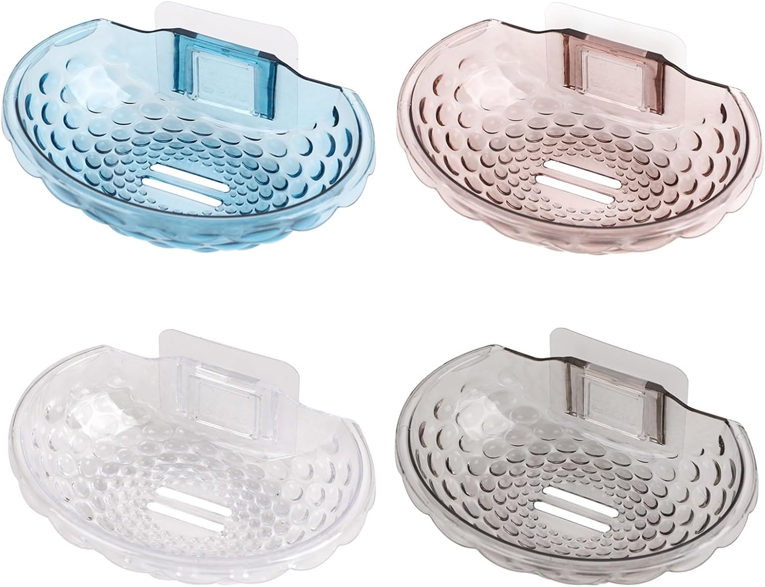 Staol Clear Wall Mounted Soap Dish Holder