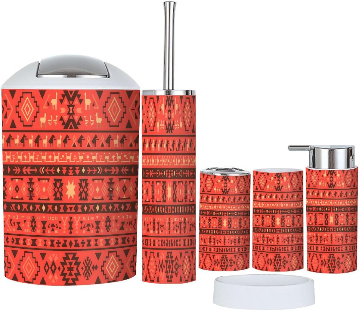 TRANQDEHOM Bathroom Accessory Set 6 Piece
