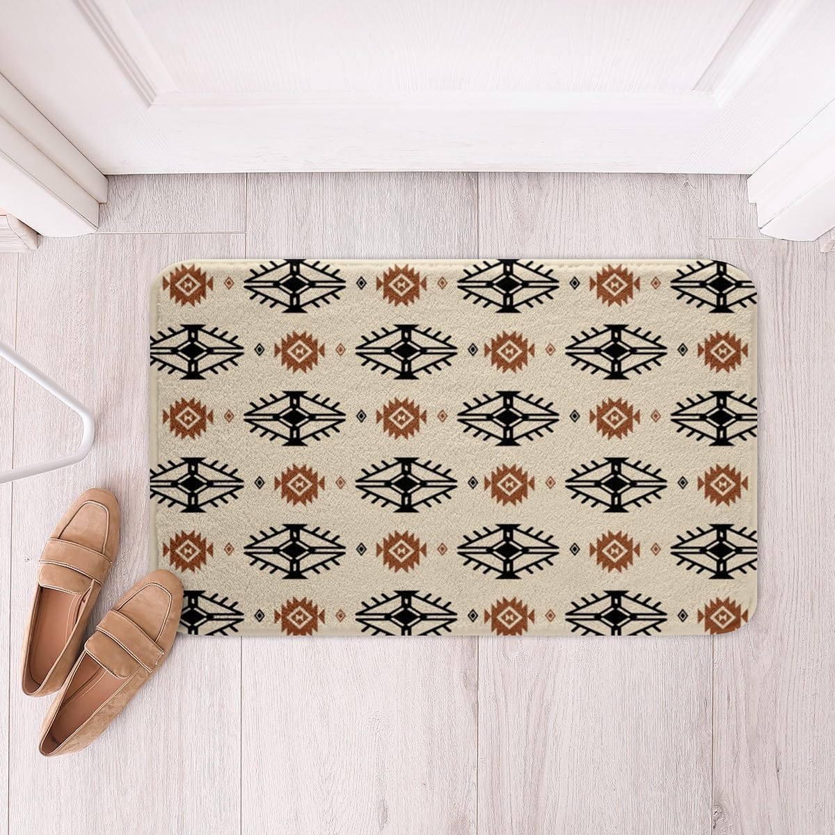Feelyou Exotic Mexican Bohemian Bath Rug 16x24 Inch