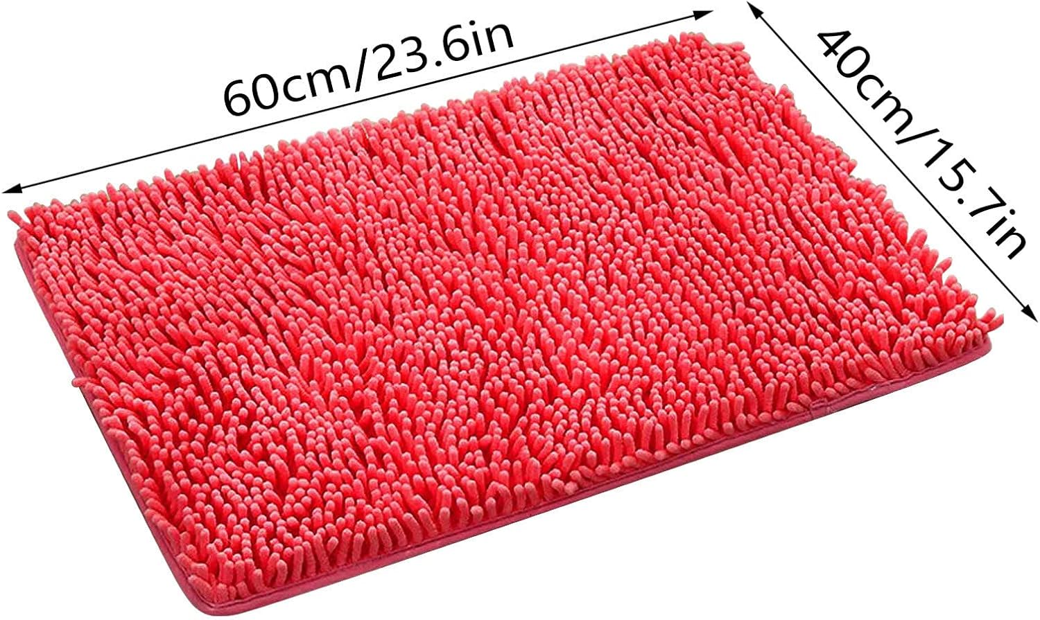 Scceatti Anti Fatigue Boho Bath Rug - 24x16In