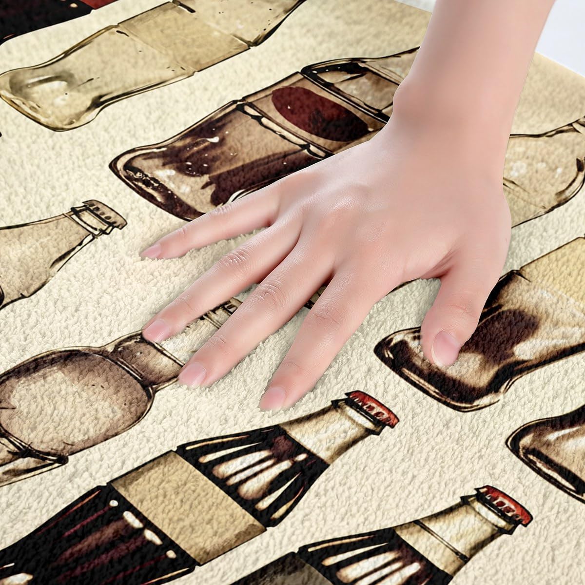 Feelyou Kids Vintage Cola Bath Mat 16x24