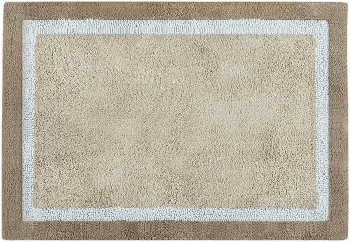 Madison Park Amherst Bath Rug 20x30 Brown Blue