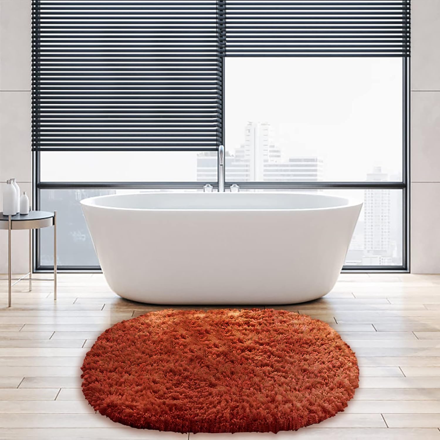 KELINFONG 27x18 Microfiber Bath Rug Set