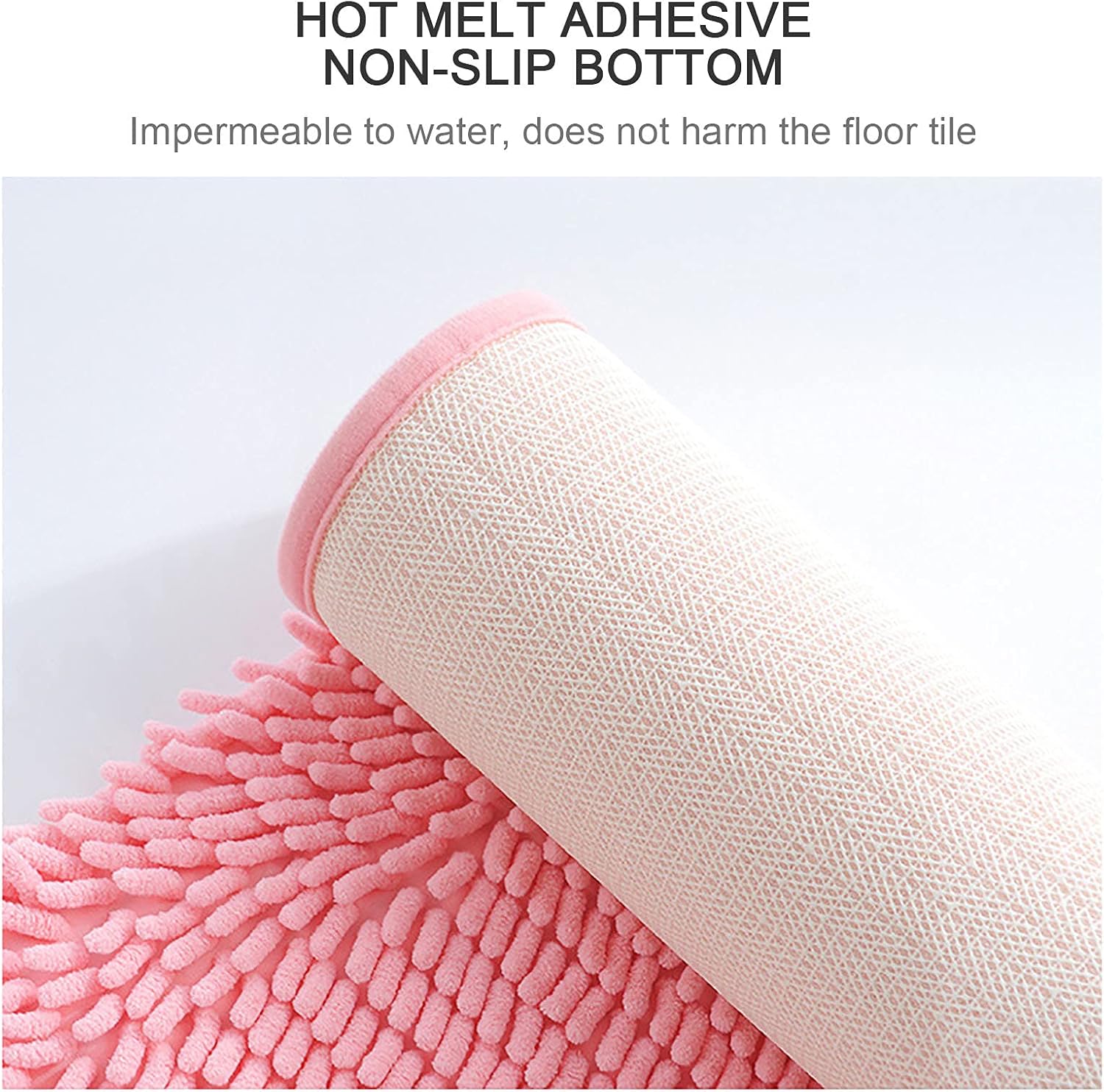 KELINFONG 20x14 Non-Slip Bath Rug Set