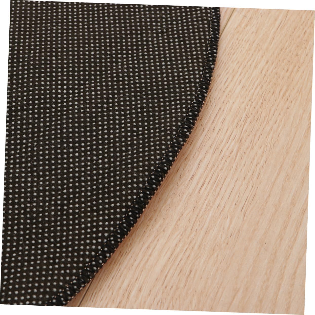 Round Non-Slip Foot Mat Water Absorbent for Living Room and Bathroom