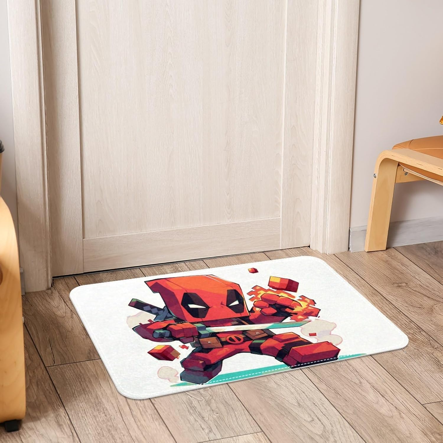 Deadpool Bath Rug - 3 Sizes Machine Washable