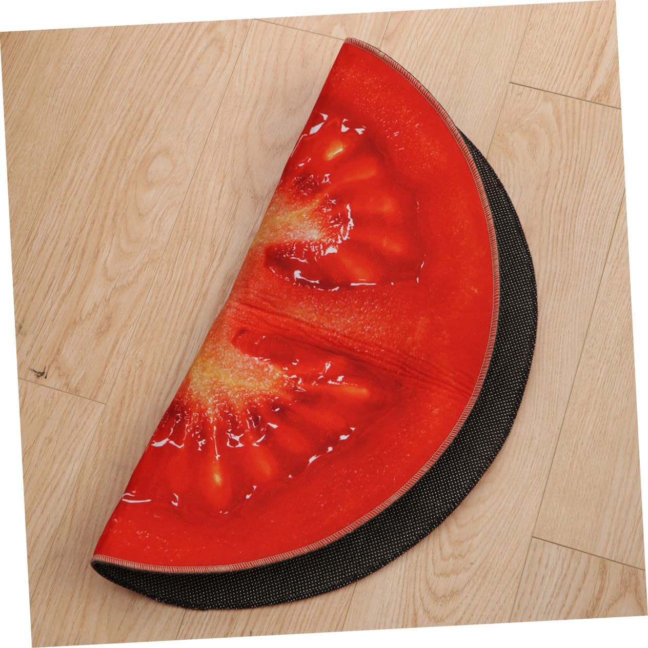 ABOOFAN Round Non-Slip Fruit Design Bath Mat