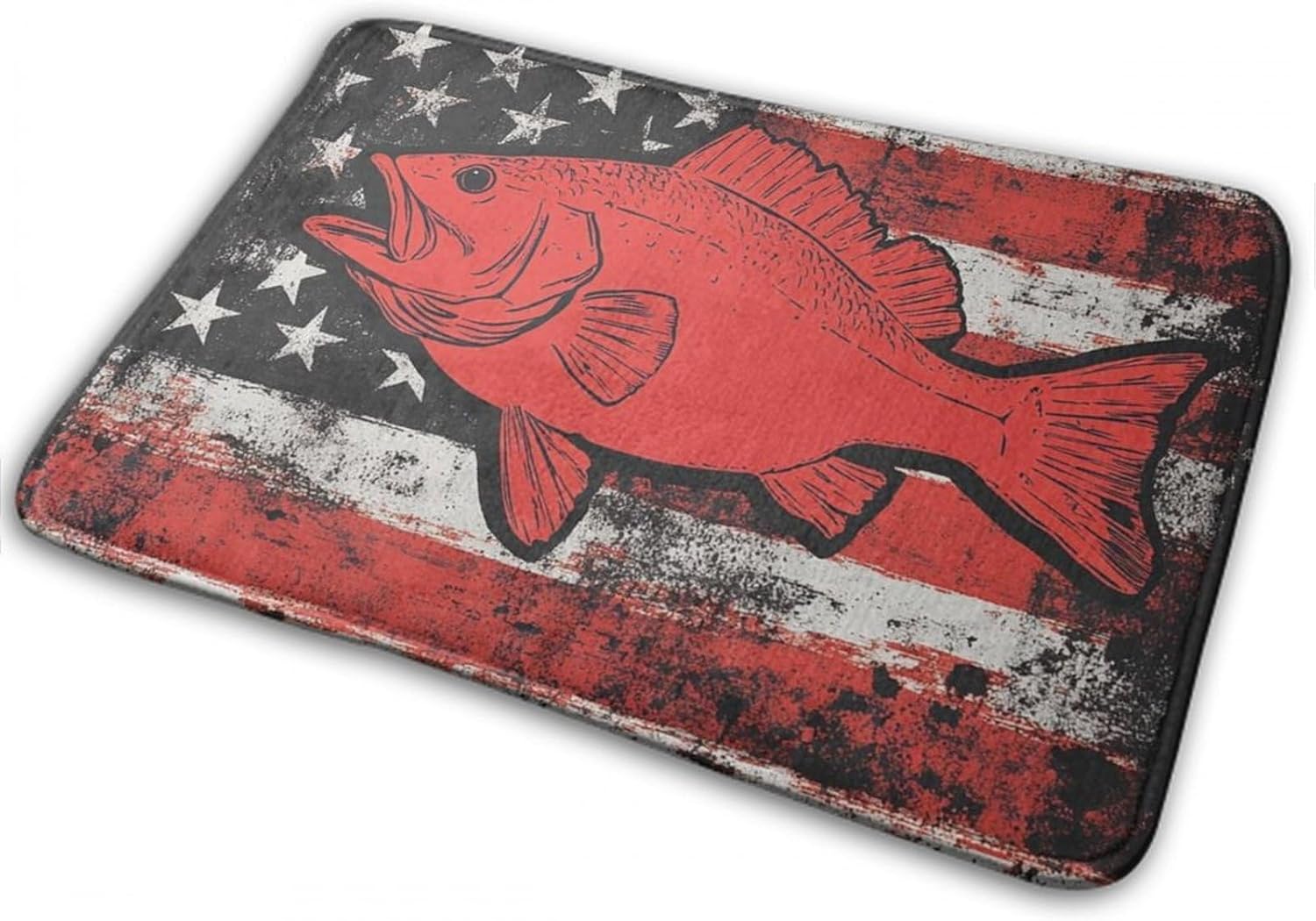 BoomDragon Memory Foam Bath Rug with Non-Slip Base