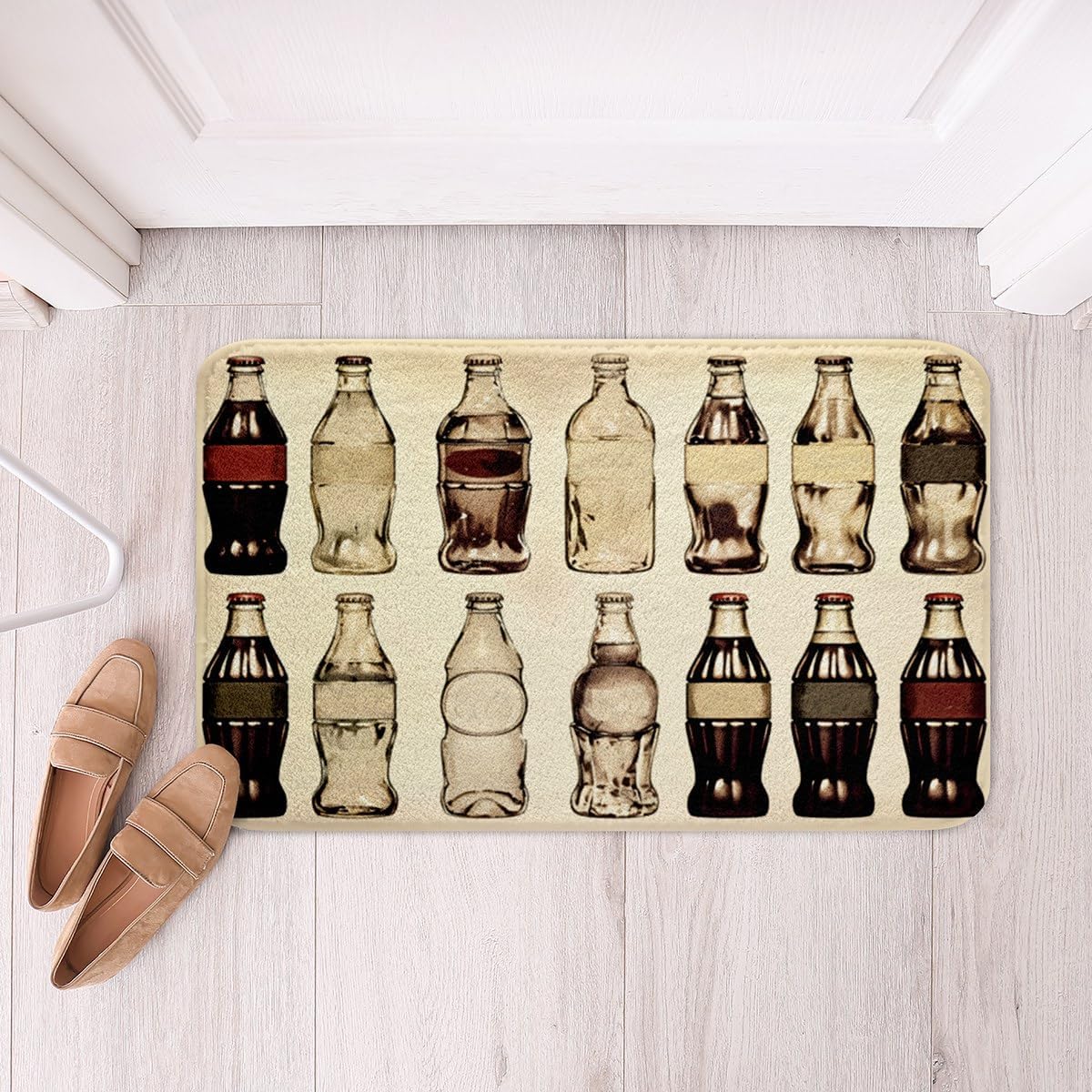 Feelyou Kids Vintage Cola Bath Mat 16x24