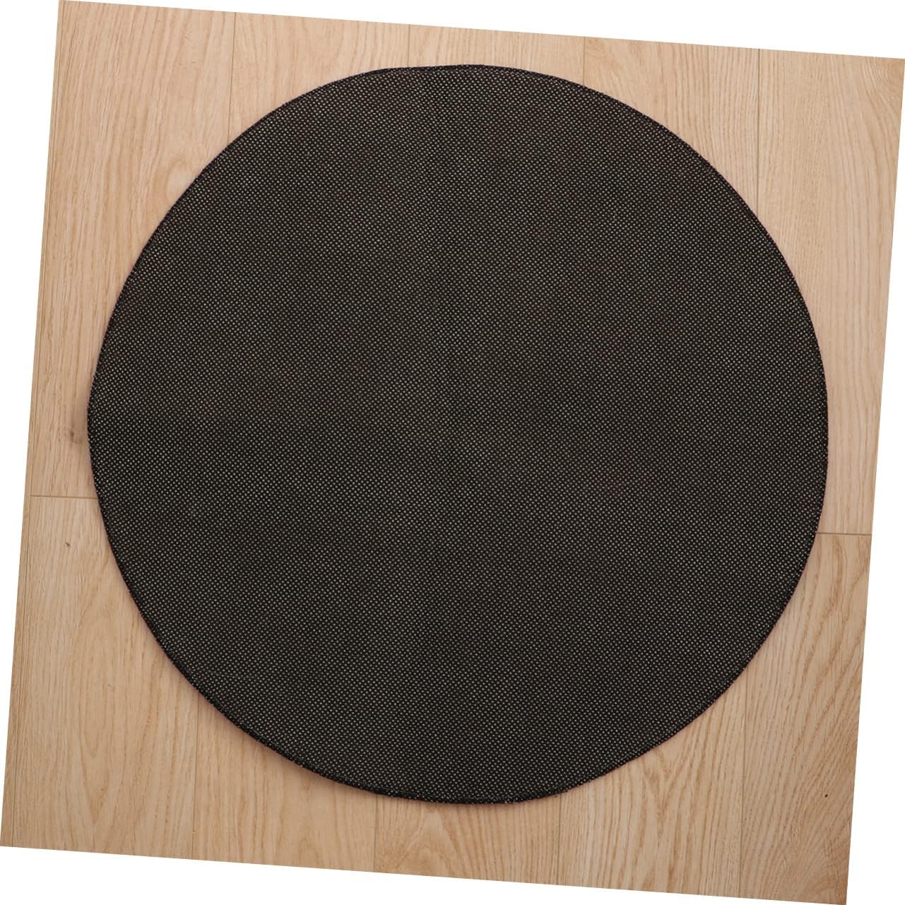 SOLUSTRE Round Non Slip Fruit Print Bath Mat