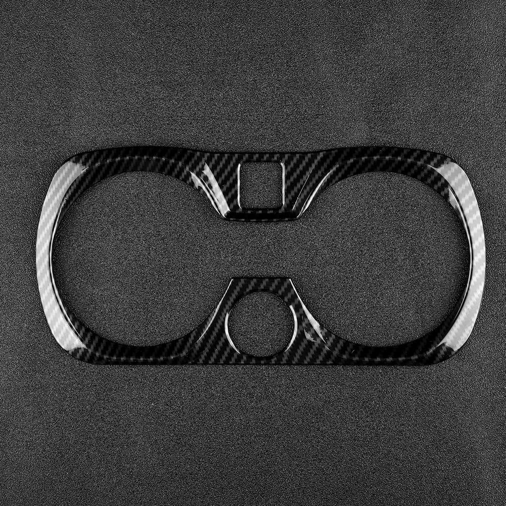 Carbon Fiber Texture Cup Holder Panel - 3 Series G20G28 2020 Fit