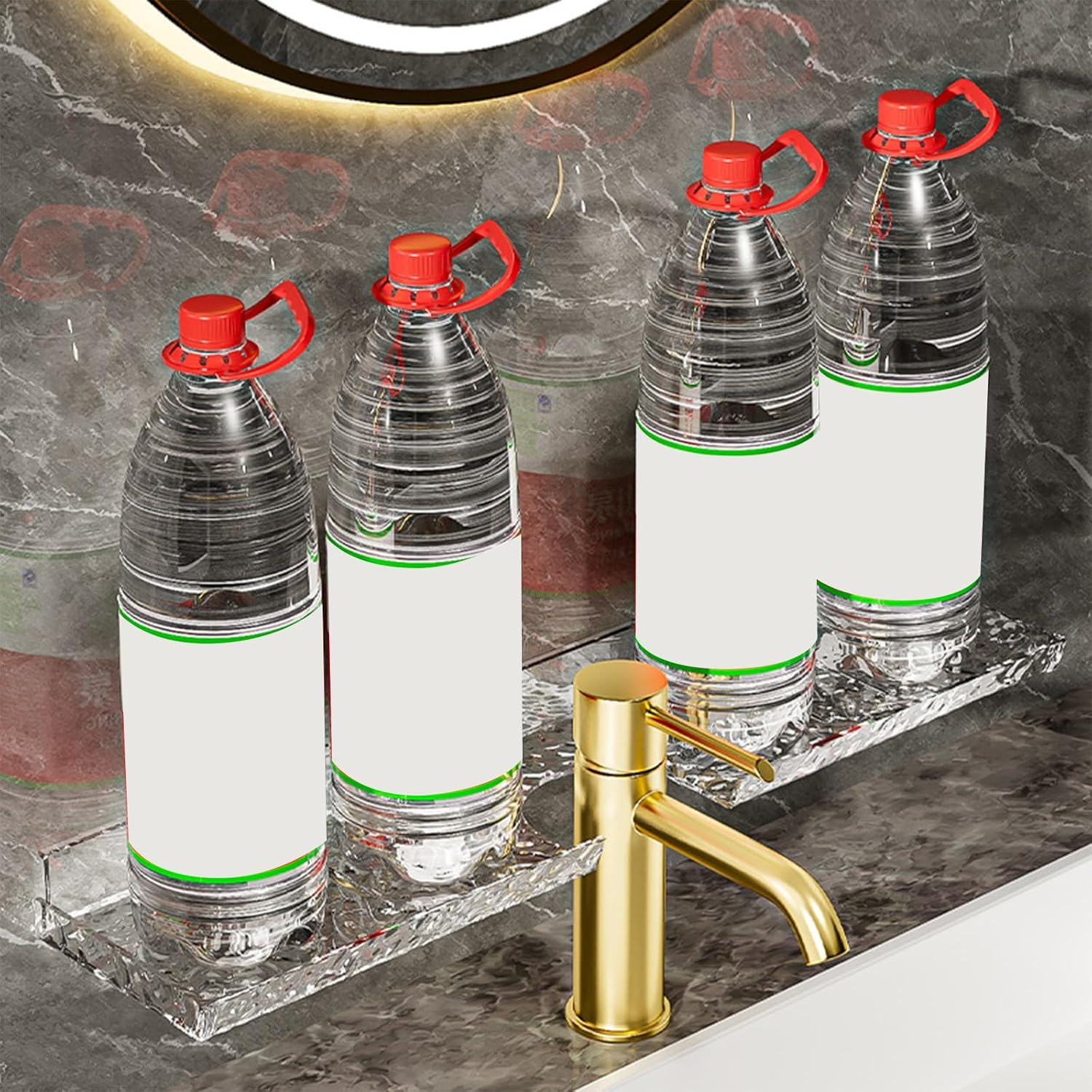 Space-Saving Wall Mounted Shower Caddy Organizer