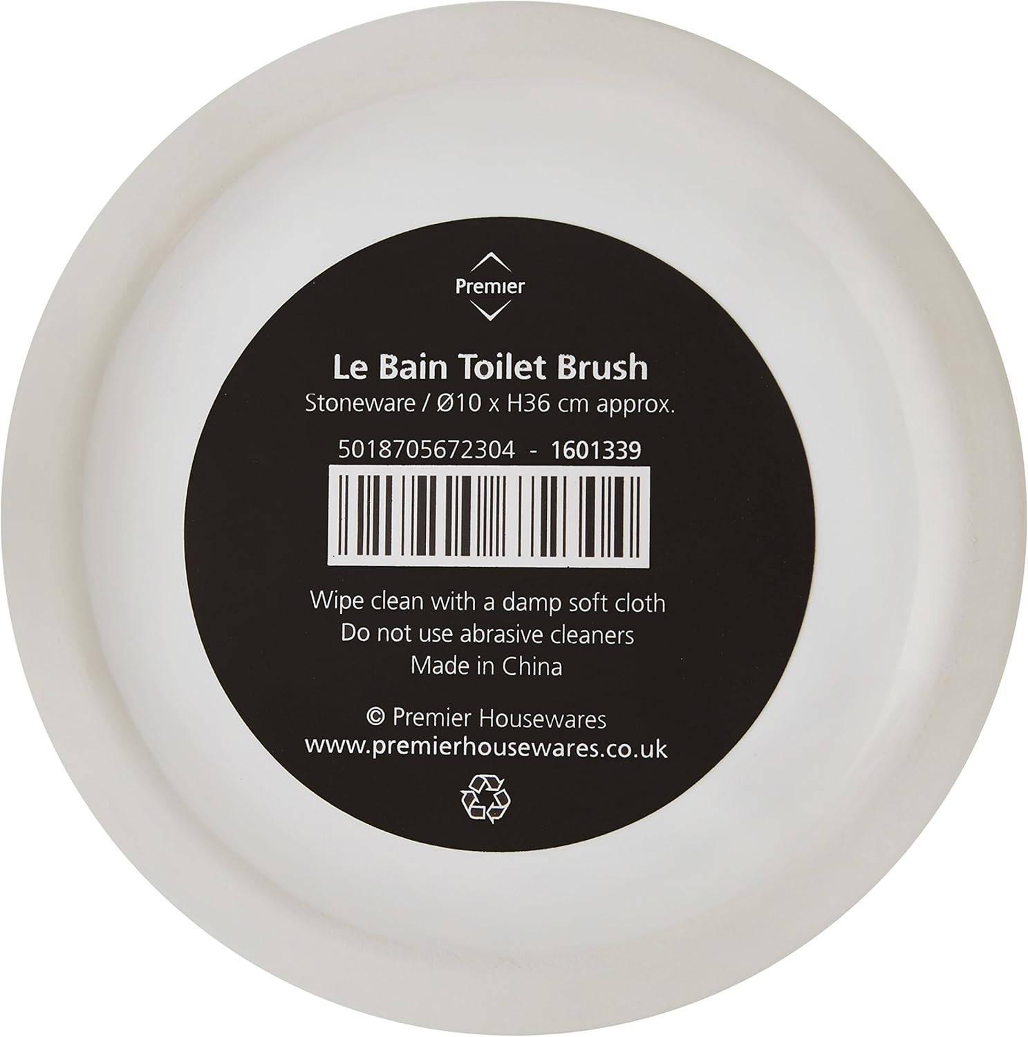 Premier Housewares Le Bain Graphic Toilet Brush Set