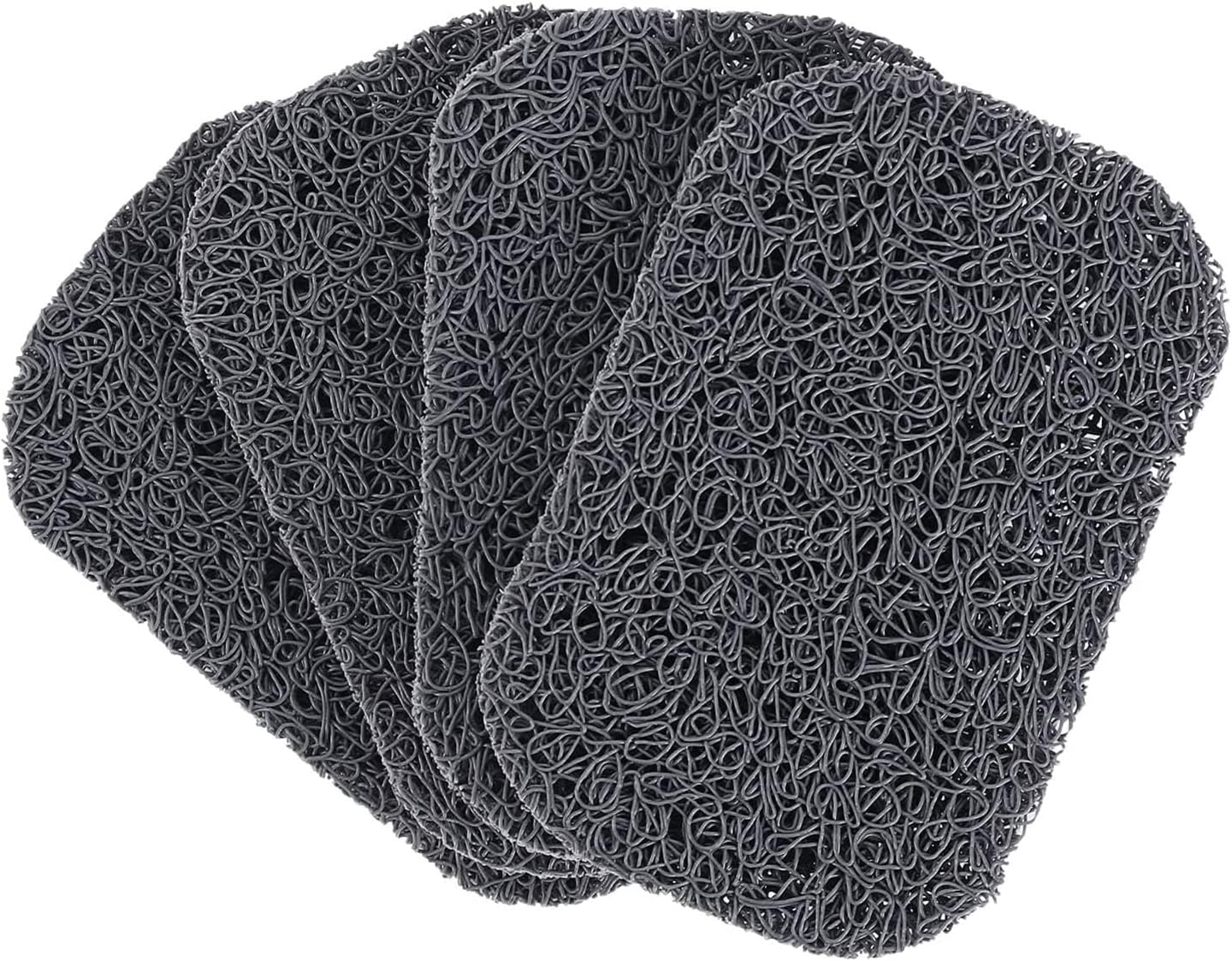 4PCS Bar Soap Saver Holder Grey Kitchen Bathroom