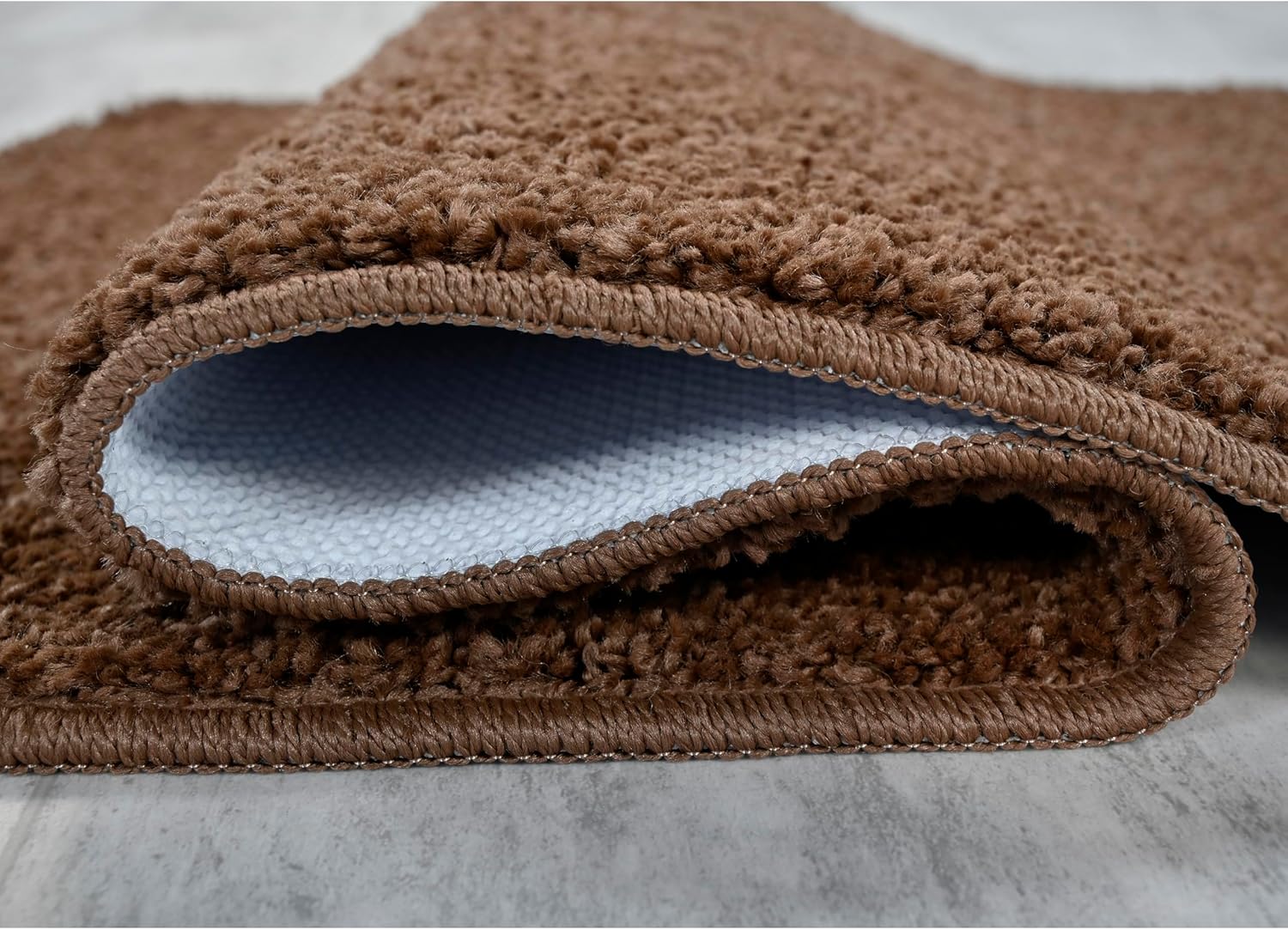 Garland Rug Gramercy Plush Washable Bath Rug Set Cinnamon