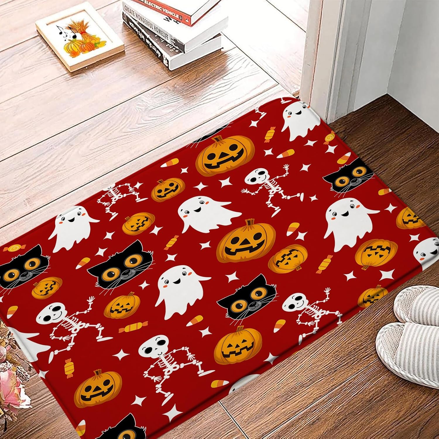 Cute Halloween Bath Mat 16x24 Inch 1