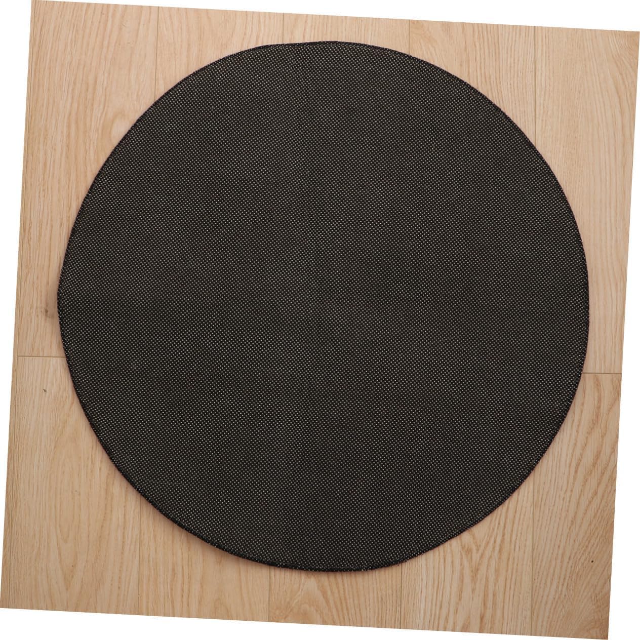 Round Non-Slip Foot Mat with Fruit Design