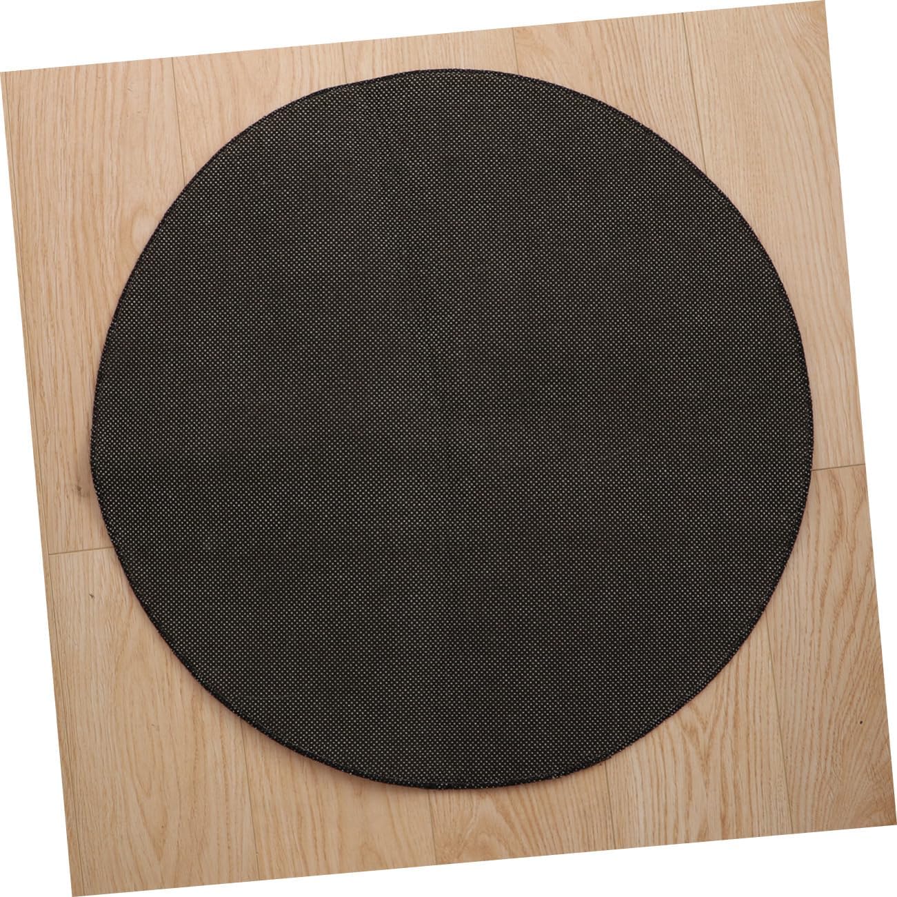 PRETYZOOM Round Non-Slip Bath Rug with Fruit Pattern