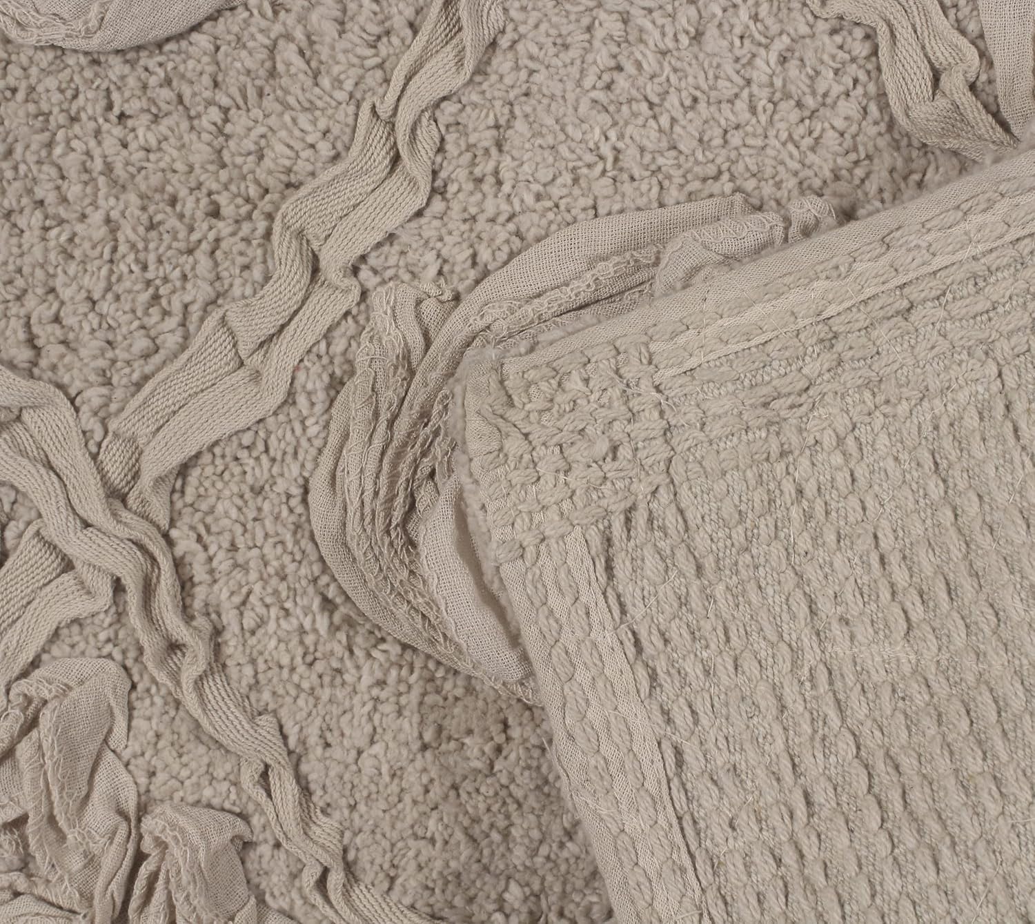 Home Weavers Modesto Bath Rug 100 Cotton