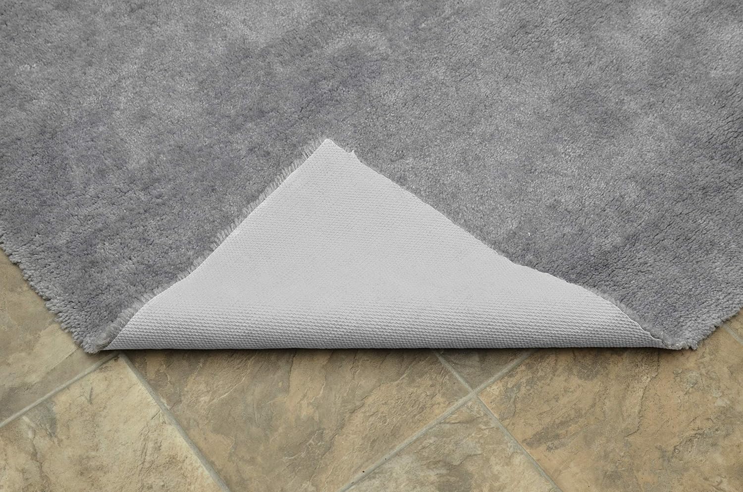 Garland Rug Carpet Bath Rug 5x8 Platinum Gray