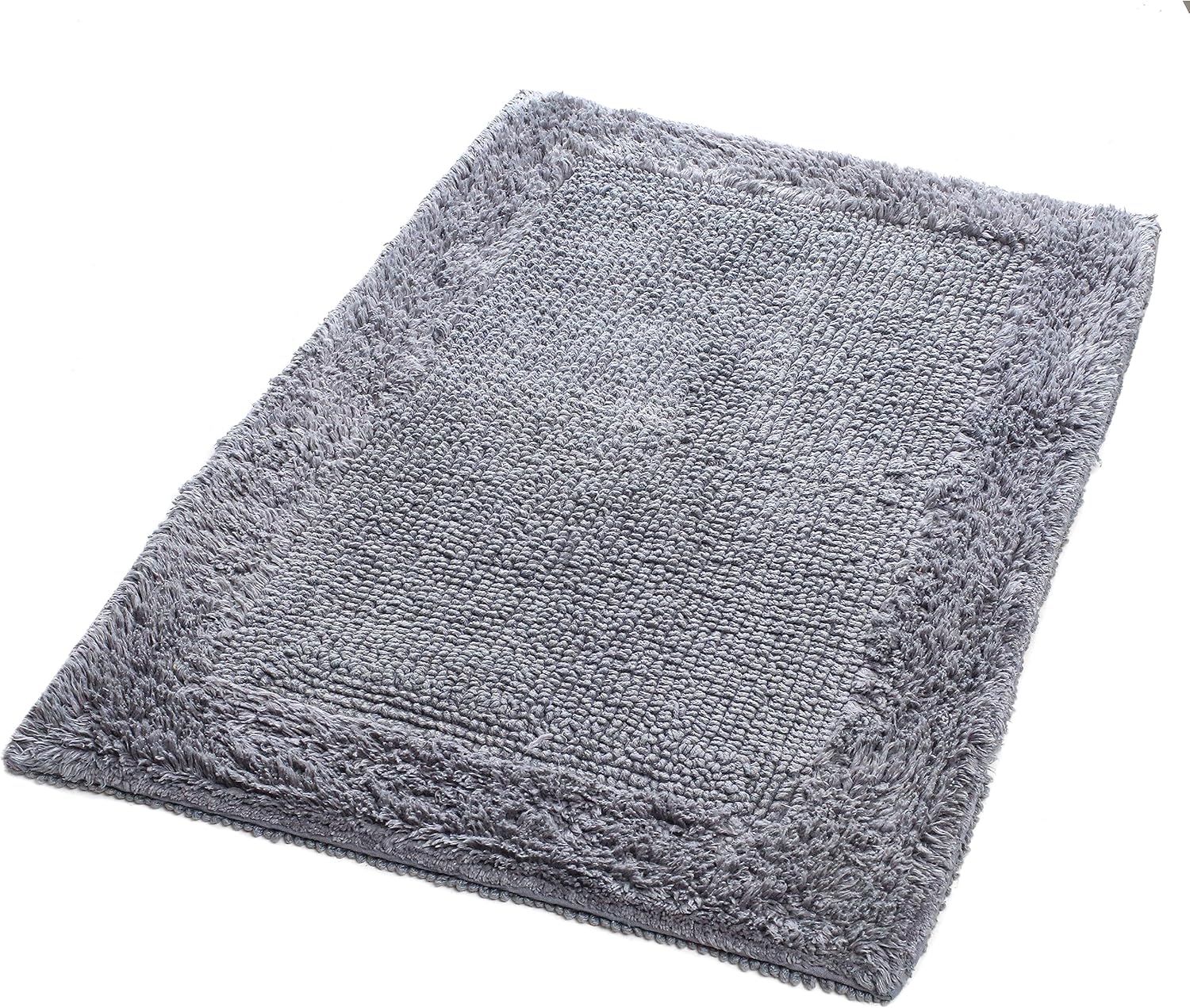 Savi Home 17x24 Charcoal Grey Bath Rug